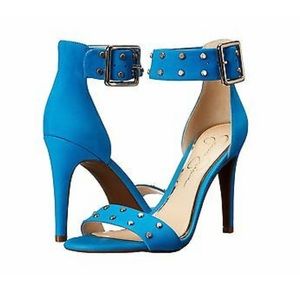 Jessica Simpson Blue studded heels